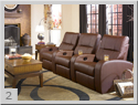 Seatcraft Vader Home Theater Seating