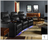 Seatcraft Venetian Home Theater Seating