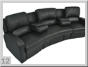 Seatcraft Vesta Home Theater Furniture