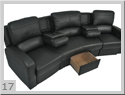 Seatcraft Vesta Home Theater Furniture