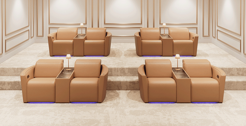 12 Home Theater Seating Ideas for Every Space & Budget 4Seating