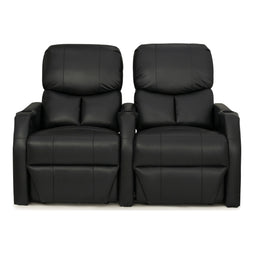 12006 Leather Gel Spacesaver Home Theater Seating