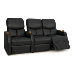 12006 Leather Gel Spacesaver Home Theater Seating
