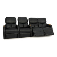 12006 Leather Gel Spacesaver Home Theater Seating