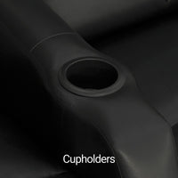 12006 Leather Gel Spacesaver Home Theater Seating