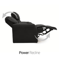 12006 Leather Gel Spacesaver Home Theater Seating