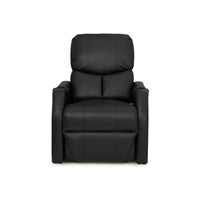 12006 Leather Gel Spacesaver Home Theater Seating Single Recliner