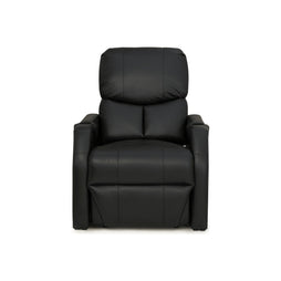 12006 Leather Gel Spacesaver Home Theater Seating Single Recliner