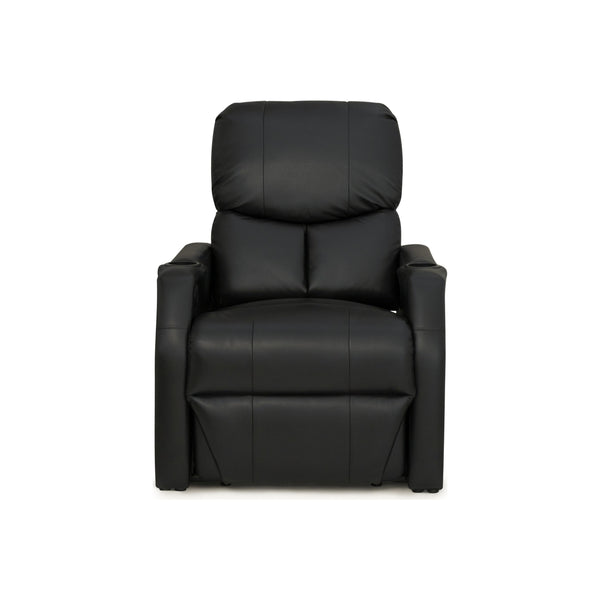 12006 Leather Gel Spacesaver Home Theater Seating Single Recliner