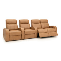 Rialto Italian Leather Home Theater Seating