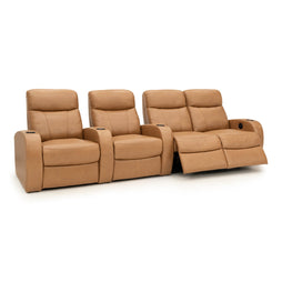 Rialto Italian Leather Home Theater Seating