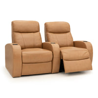 Rialto Italian Leather Home Theater Seating