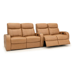 Rialto Italian Leather Home Theater Seating