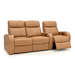 Rialto Italian Leather Home Theater Seating