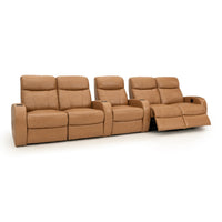Rialto Italian Leather Home Theater Seating