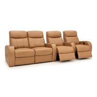 Rialto Italian Leather Home Theater Seating
