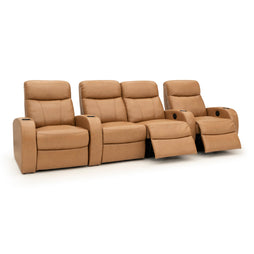 Rialto Italian Leather Home Theater Seating