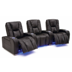 Palliser Media 41402 11 Materials, 190+ Colors, Power or Manual Recline, Straight or Curved Rows