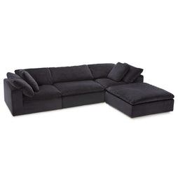 Heavenly Media Room L-Shaped Sectional Sofa