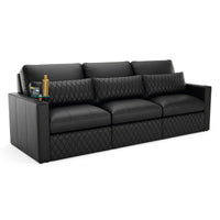 Diamante Home Theater Sectional Sofa w/ Chaise