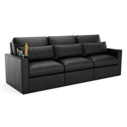 Diamante Home Theater Sectional Sofa w/ Chaise