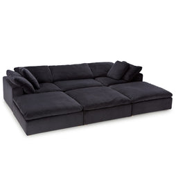 Heavenly Media Room L-Shaped Sectional Sofa