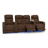 Luminis 365 Top Grain Leather Home Theater Seating