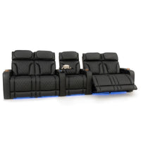 Luminis 365 Top Grain Leather Home Theater Seating