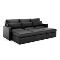Diamante Home Theater Sectional Sofa w/ Chaise