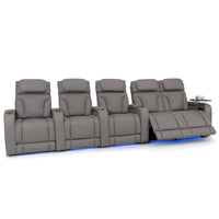 Luminis 365 Top Grain Leather Home Theater Seating