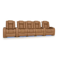 Diamante Italian Leather Zero Gravity Home Theater Seating