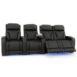 Luminis 365 Top Grain Leather Home Theater Seating