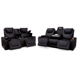 Seatcraft Colosseum Big & Tall Home Theater Sofa & Loveseat