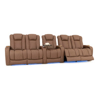 Virtuoso 365 Top Grain Leather Home Theater Seating