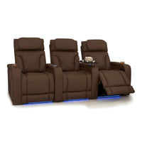 Luminis 365 Top Grain Leather Home Theater Seating