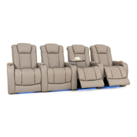 Virtuoso 365 Top Grain Leather Home Theater Seating