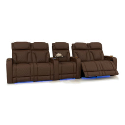 Luminis 365 Top Grain Leather Home Theater Seating