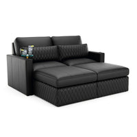 Diamante Home Theater Sectional Sofa w/ Chaise