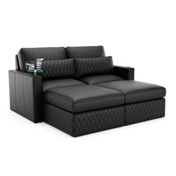 Diamante Home Theater Sectional Sofa w/ Chaise