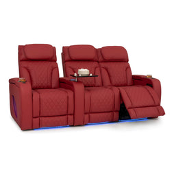 Luminis 365 Top Grain Leather Home Theater Seating