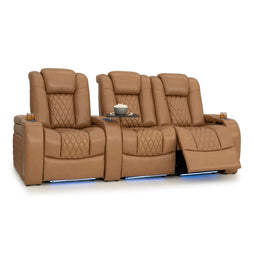 Diamante Italian Leather Zero Gravity Home Theater Seating