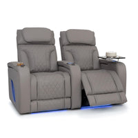 Luminis 365 Top Grain Leather Home Theater Seating