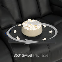 Grenada Italian Leather Home Theater Seating