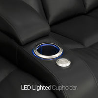 Grenada Italian Leather Home Theater Seating