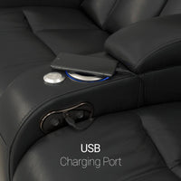 Grenada Italian Leather Home Theater Seating