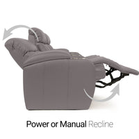 Grenada Italian Leather Home Theater Seating Single Recliner