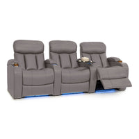Grenada Italian Leather Home Theater Seating