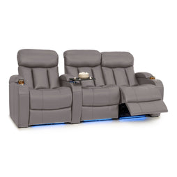 Grenada Italian Leather Home Theater Seating