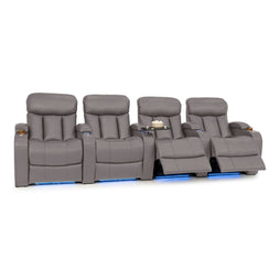 Grenada Italian Leather Home Theater Seating