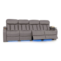 Grenada Italian Leather Home Theater Seating